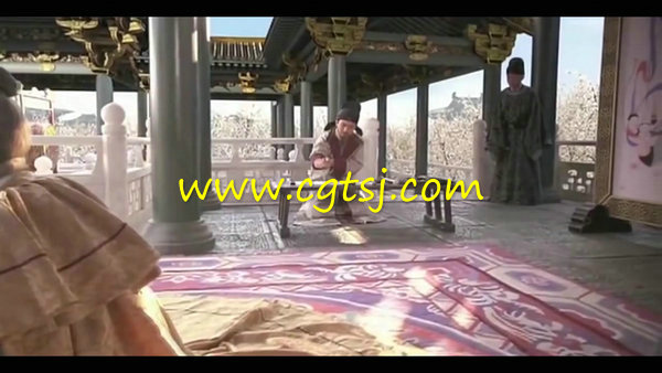 西安历史长安古城唐三彩宫廷舞蹈仿古城墙南门高清实拍视频素材的图片5