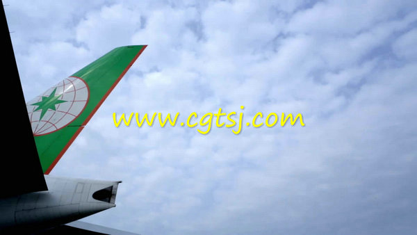长荣航空公司高清宣传片航空飞机云端特写机场人流特写高清实拍素材 1080P的图片3