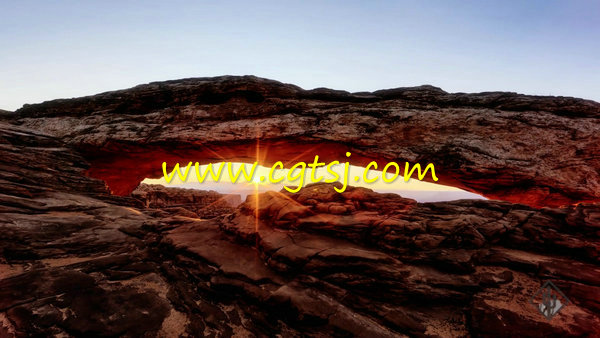 鬼斧山石美丽风景延时摄影实拍视频素材 1080P的图片2
