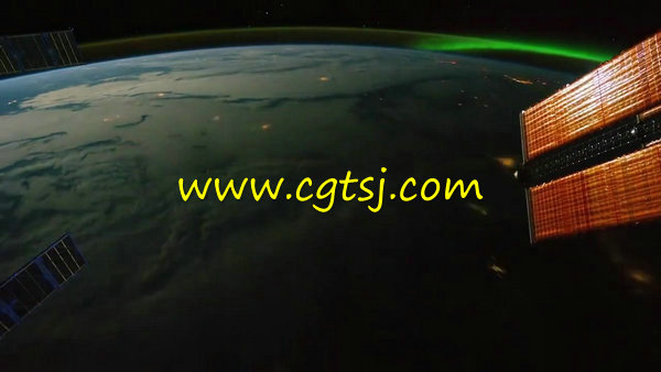 卫星上近距离俯瞰地球高清实拍视频素材 720P的图片3