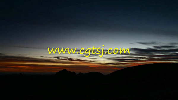 仙境撒哈拉沙漠及其星空延时摄影高清实拍视频素材 720P的图片2