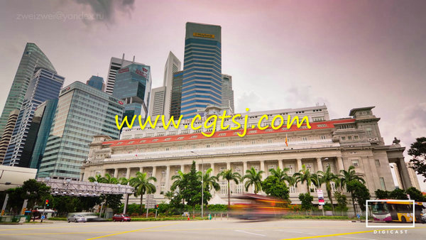 新加坡延时摄影高清实拍素材 1080p的图片5