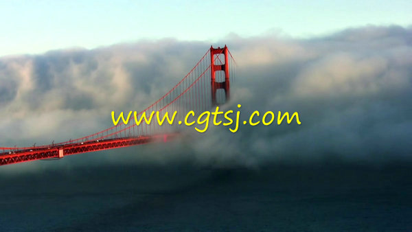 云中金门大桥高清视频实拍素材的图片1