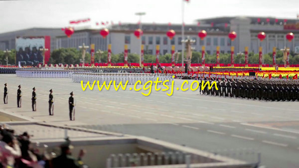 中国60周年国庆延时摄影实拍视频素材 720P的图片3
