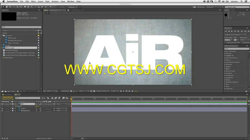 AE CC基础训练视频教程的图片2