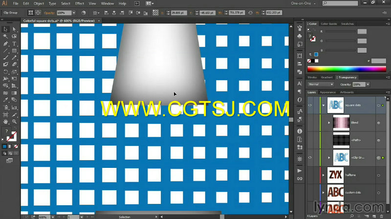 Illustrator渐变图案技术训练视频教程的图片1