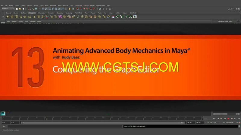 Maya人体力学动画训练视频教程的图片2
