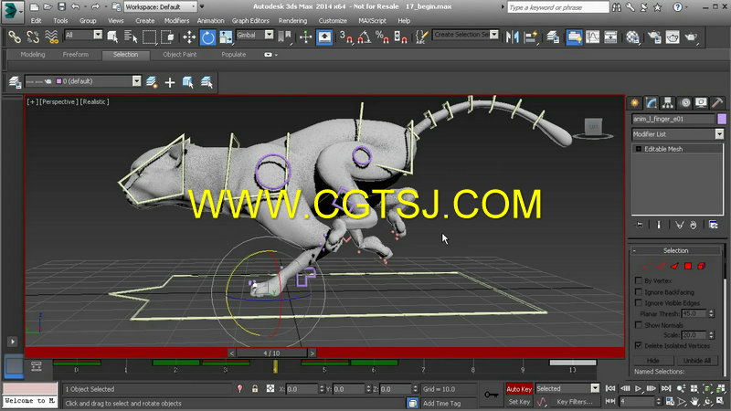 3dsMax 2014四足动物动画高效技术视频教程的图片4