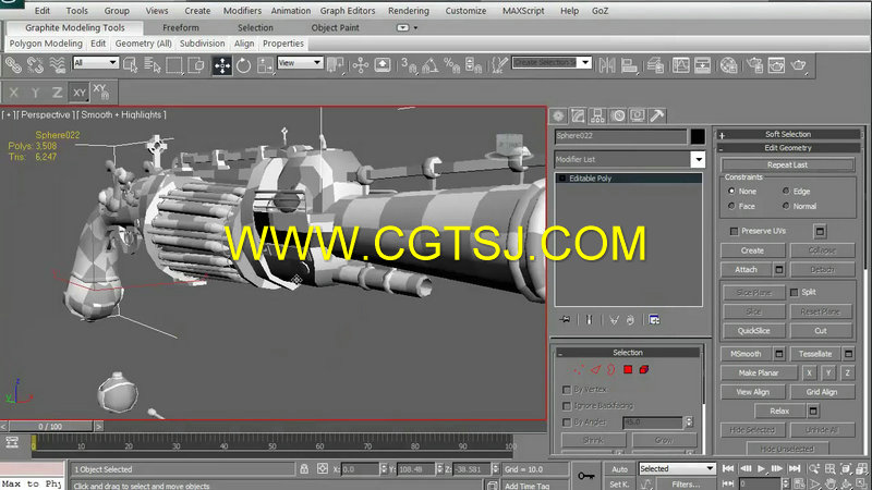 3dsmax与Zbrush次世代游戏武器材质贴图技术视频教程第二季的图片2