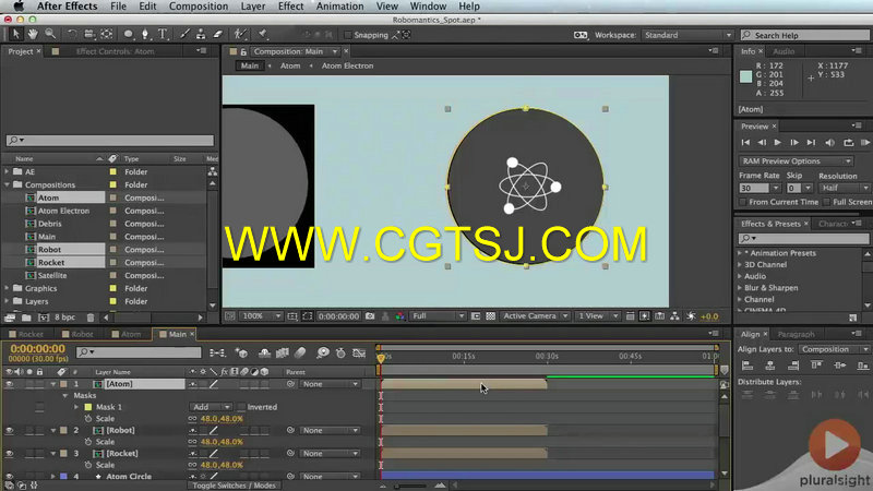 After Effects CC初学者培训视频教程的图片3