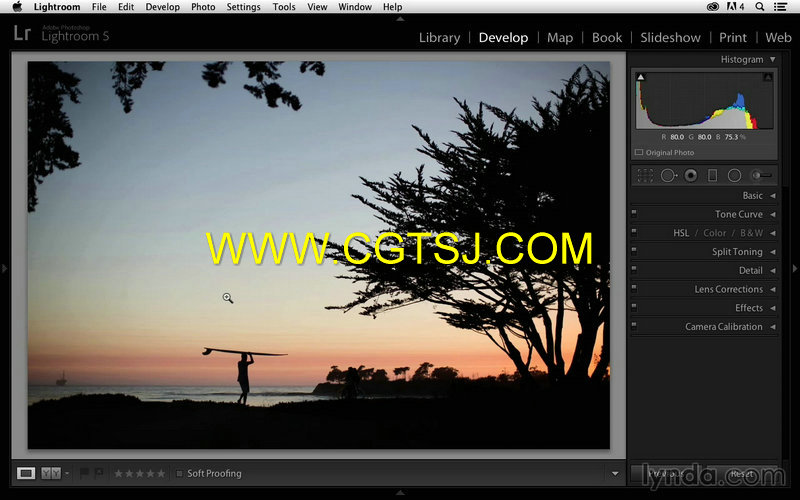 Lightroom与Photoshop夕阳景色照片处理视频教程的图片1