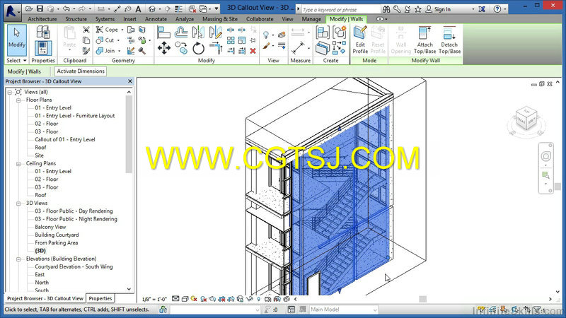 Revit Architecture 2015高级训练视频教程的图片4