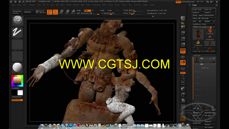 ZBrush角色雕刻设计技术视频教程的图片2