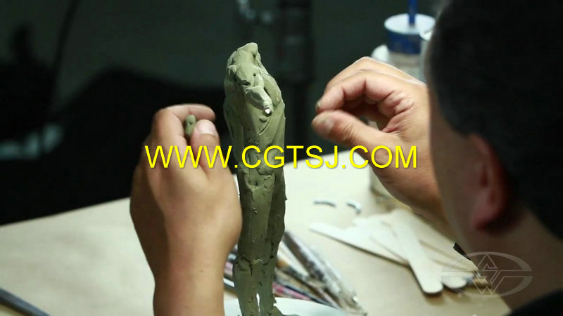粘土角色雕刻艺术训练视频教程的图片9