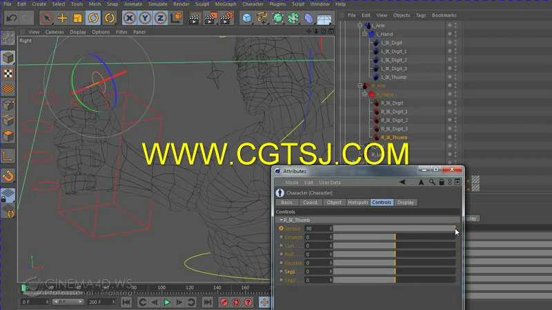 C4D电影绿巨人角色完整制作训练视频教程的图片4