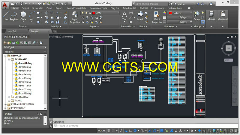 AutoCAD Electrical 2015基础训练视频教程的图片1