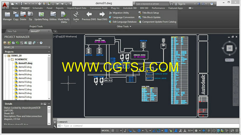 AutoCAD Electrical 2015基础训练视频教程的图片4