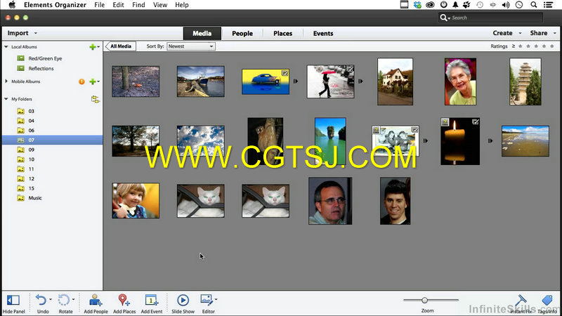 Photoshop Elements 12综合训练视频教程的图片2