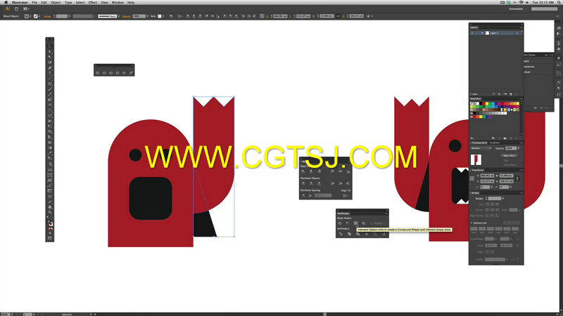 Illustrator图标与徽章设计训练视频教程的图片3