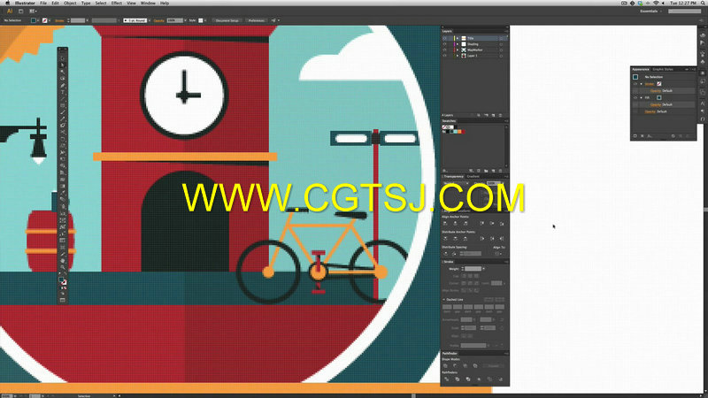 Illustrator图标与徽章设计训练视频教程的图片4