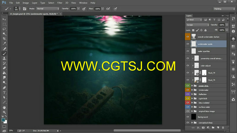 Photoshop蒙板合成技术视频教程的图片1