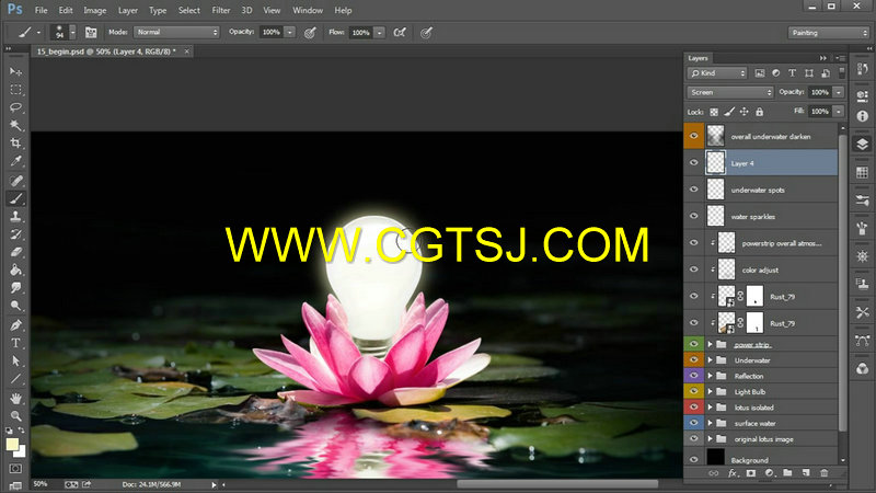 Photoshop蒙板合成技术视频教程的图片2