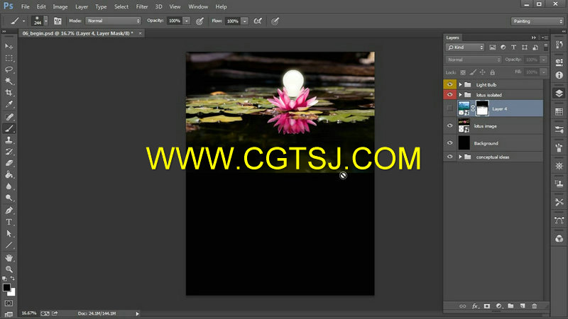 Photoshop蒙板合成技术视频教程的图片4