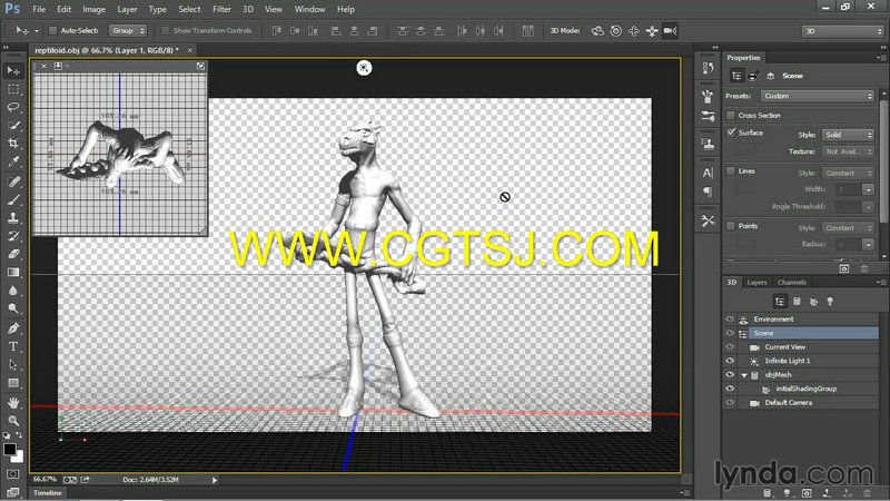 Photoshop中3D打印应用技术视频教程的图片2