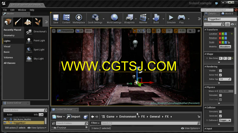 Unreal Engine 4虚幻游戏引擎高级实例训练视频教程的图片3