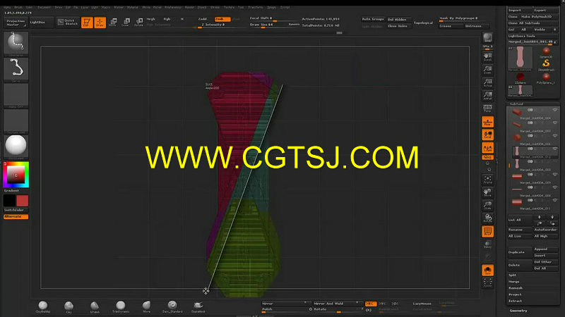 ZBrush机器人硬表面制作训练视频教程的图片1