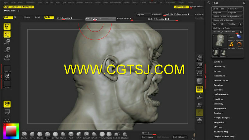 ZBrush整体工作流程训练视频教程的图片4