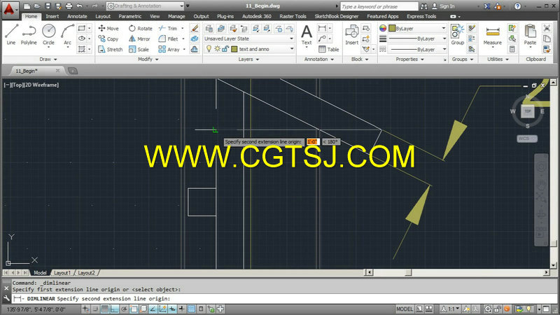 AutoCAD建筑楼体细节设计训练视频教程的图片2