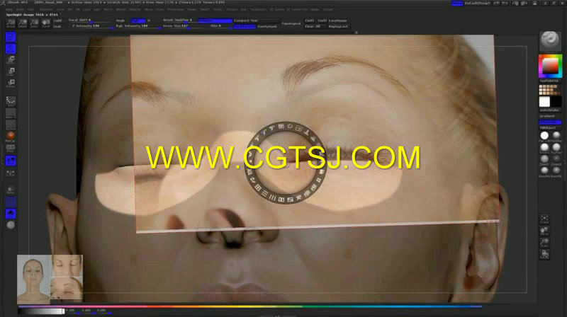 逼真皮肤纹理渲染训练视频教程的图片3