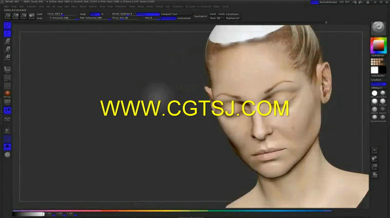 逼真皮肤纹理渲染训练视频教程的图片4