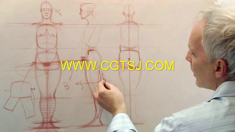 人体结构绘画训练大师班视频教程的图片3