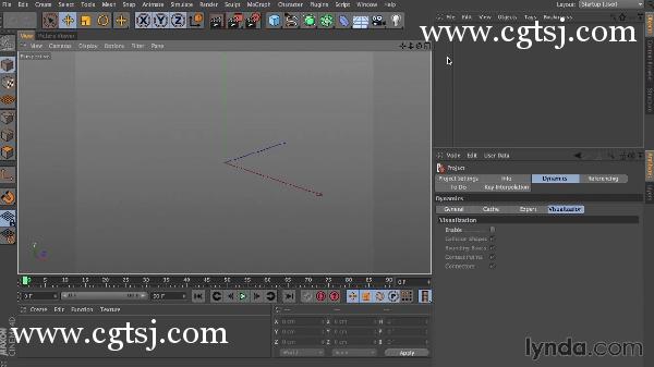C4D动画物理运动技术视频教程的图片2