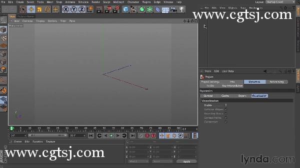 C4D动画物理运动技术视频教程的图片3