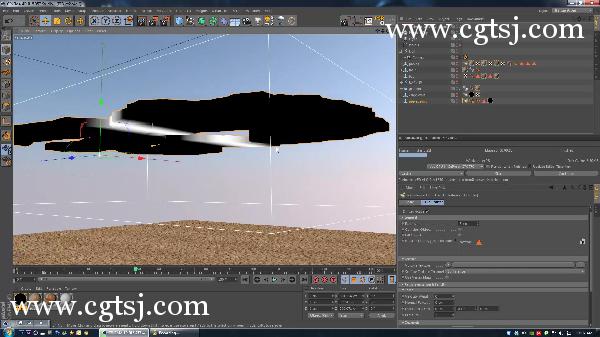 C4D影视特效之地面塌陷制作训练视频教程的图片1