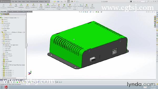 SolidWorks产品外壳设计训练视频教程的图片1