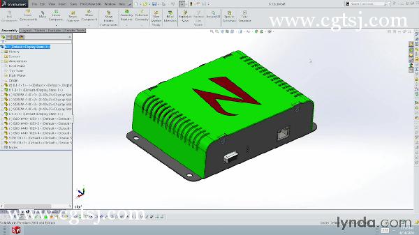 SolidWorks产品外壳设计训练视频教程的图片3