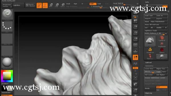 ZBrush角色概念设计训练视频教程的图片2