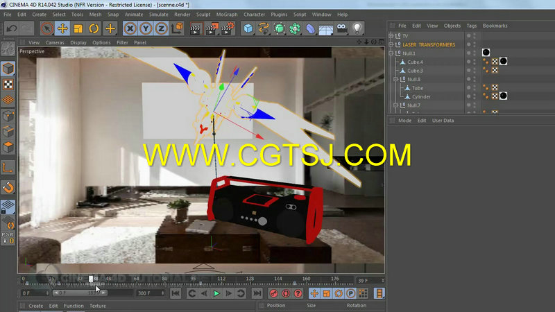 C4D变形金刚动画高级制作迅雷视频教程的图片4