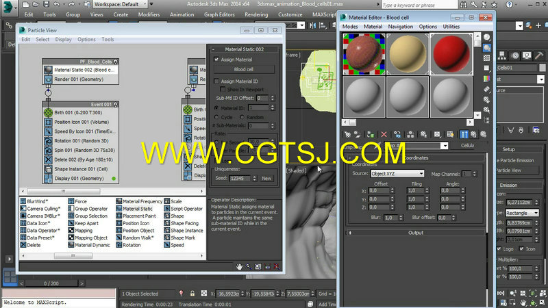 3dsmax血管血液血细胞制作训练视频教程的图片4