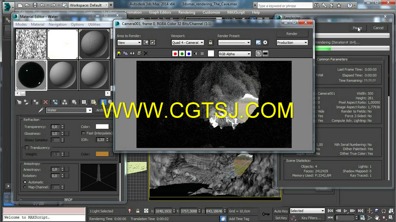 3dsmax岩石洞穴制作训练视频教程的图片4