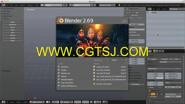 Blender视频编辑功能制作技巧视频教程的图片1