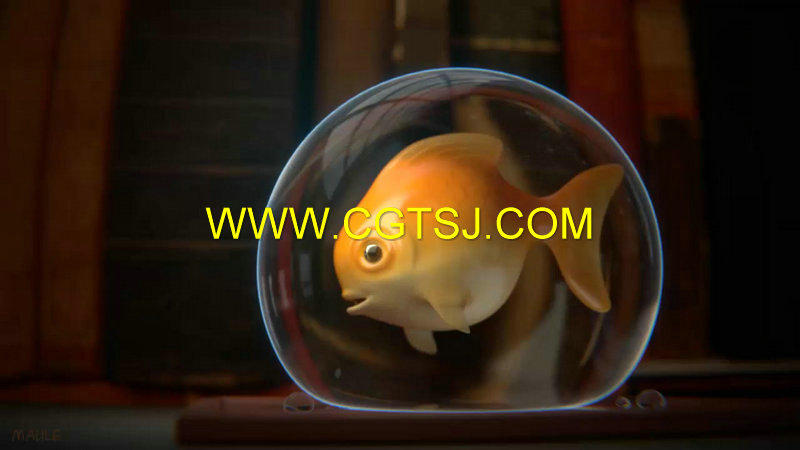 Blender金鱼灯光渲染训练视频教程的图片1