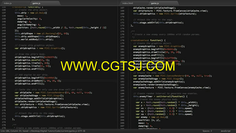 HTML5网页动作游戏制作训练视频教程的图片7