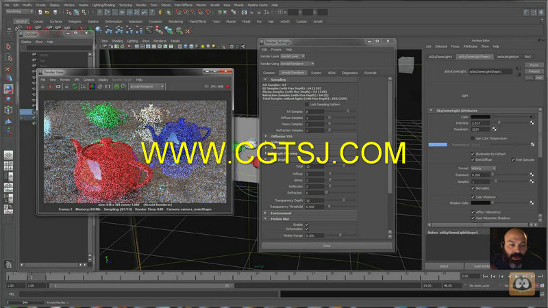 Arnold渲染器基础入门训练视频教程的图片6