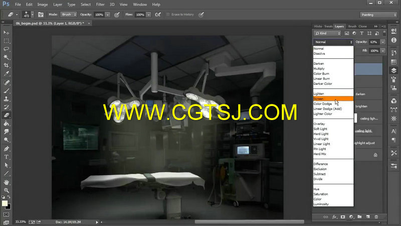 Photoshop室内照明技术训练视频教程的图片2