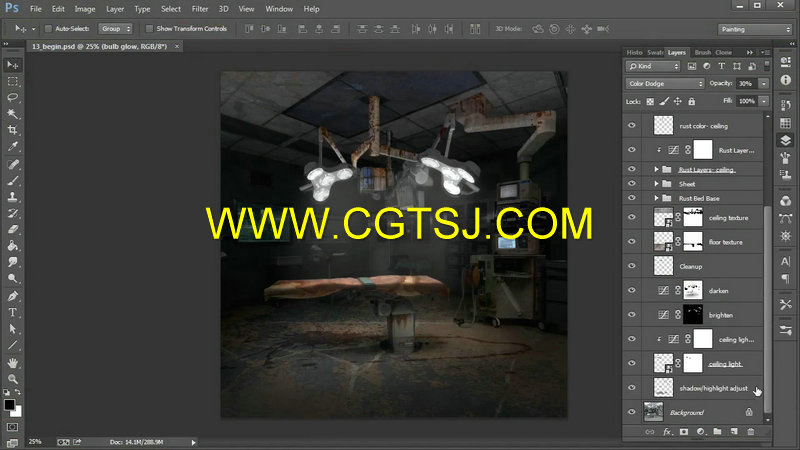 Photoshop室内照明技术训练视频教程的图片4